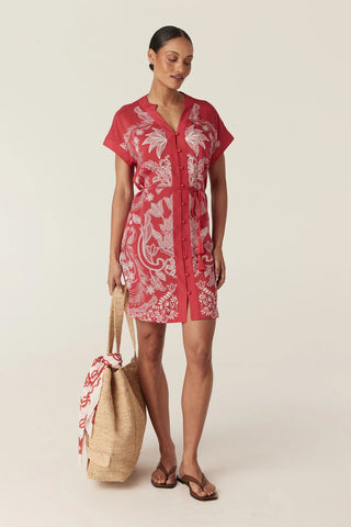 Camille Dress - Lotus Print | Cable