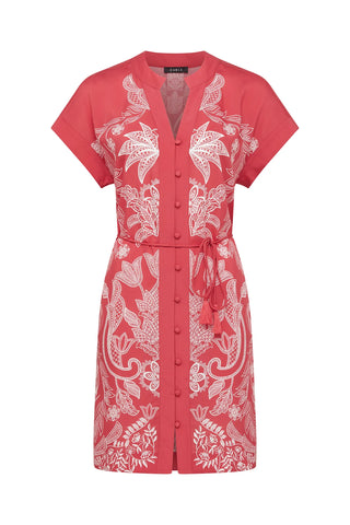 Camille Dress - Lotus Print | Cable