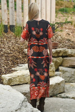 The Boundless Vision dress - Leaves | Curate