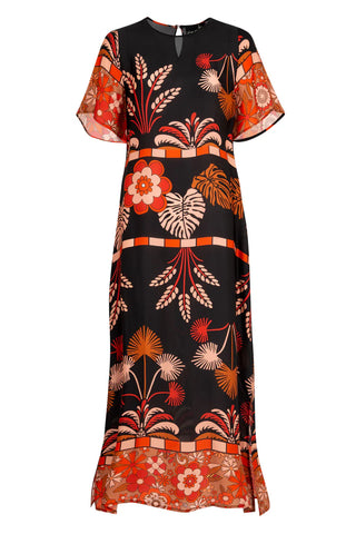 The Boundless Vision dress - Leaves | Curate