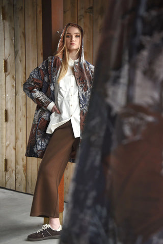 Glow with the Flow Coat - Palm | Curate