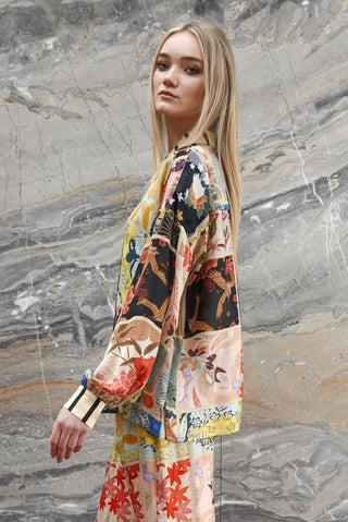 Under the Sun Shirt - Squares | Curate by Trelise Cooper