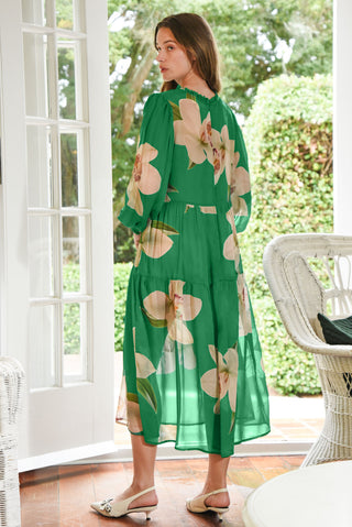 Dreaming of Spring Dress – Green Orchid | Curate