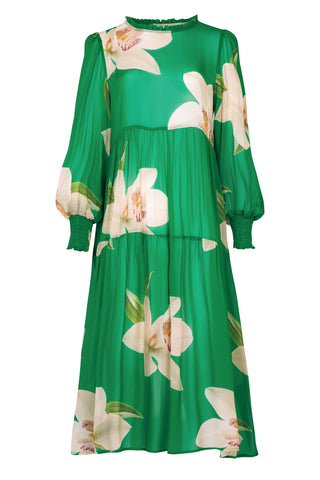 Dreaming of Spring Dress – Green Orchid | Curate