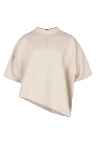 Lounge Effect Top – Bone | Curate