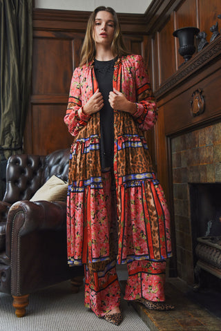 Soft Embrace Dress – Leopard Rose | Curate