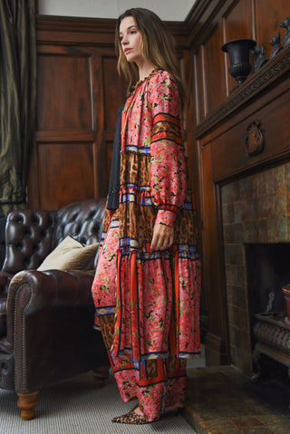Soft Embrace Dress – Leopard Rose | Curate