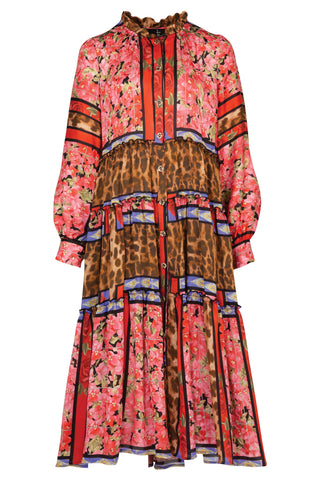 Soft Embrace Dress – Leopard Rose | Curate
