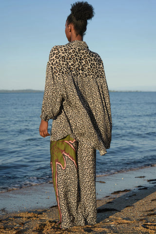 Take Your Lead Pant - Leopard