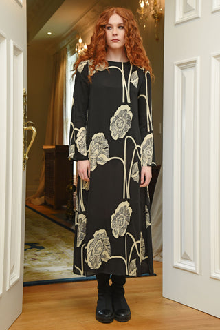 Charge It To My Room Dress - Black | Curate
