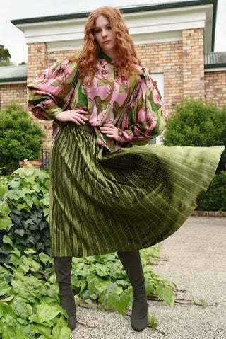 Forever Long Skirt - Khaki | Curate
