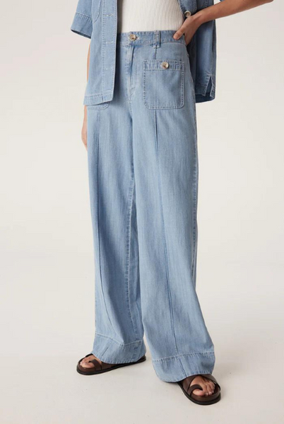 Cable - Ellie Pant - Chambray