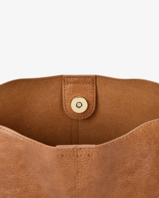 Capri Shoulder Bag - Tan Pebble | Elms+King
