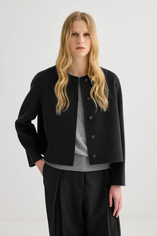 Cardi Jacket - Black | Laing