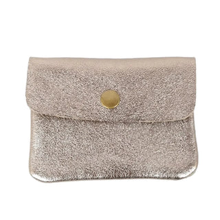Coin Purse - Metallic Champagne
