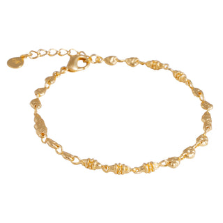 Hidden Charm Bracelet - Gold | Fairley