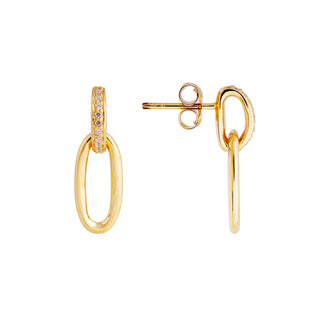 Galaxy Link Studs - Gold | Fairley