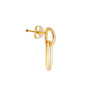 Galaxy Link Studs - Gold | Fairley