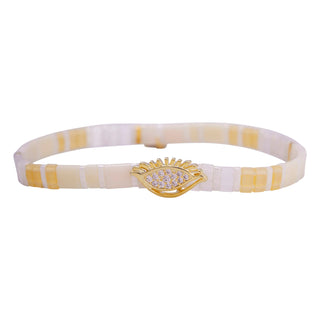 Eye Of Marrakesh Bracelet - Gold | Fairley