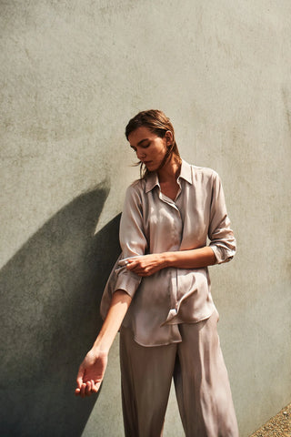 Maxi Pace Pant - Champagne | Mela Purdie