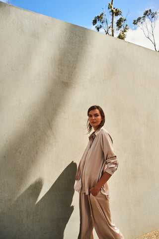 Soft Shirt - Champagne | Mela Purdie