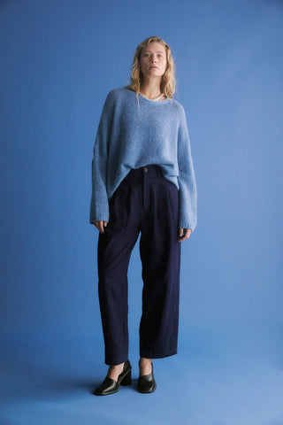 Elk Agna Sweater - Chambray