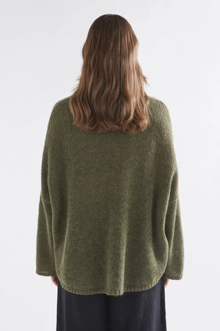 Elk | Agna Sweater | Dark Olive