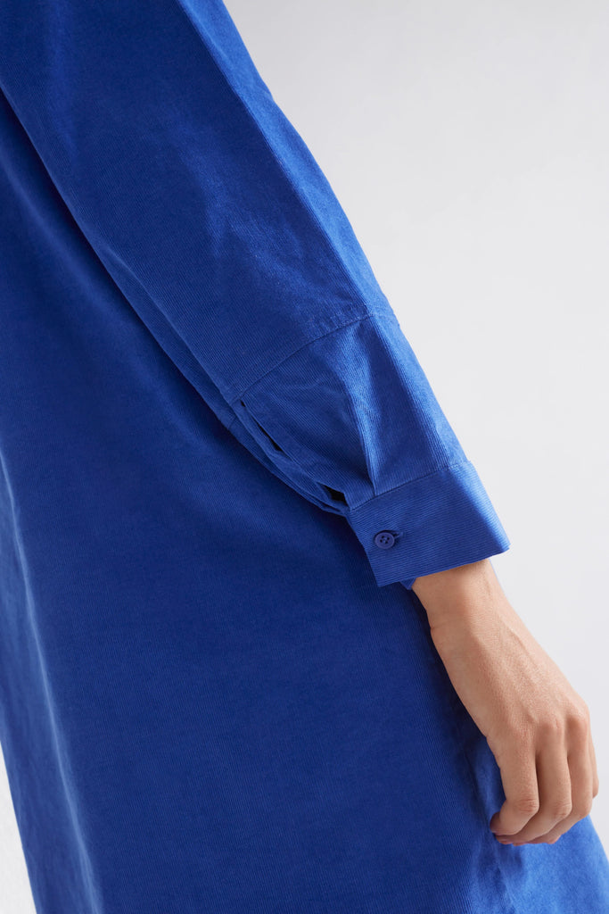 Elk | Luja Cord Dress | Ultramarine