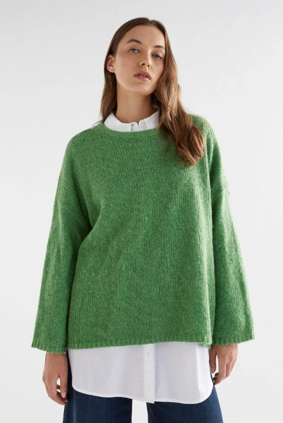 Elk | Osby Sweater | Aloe Green