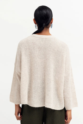 Elk the Label | Agna Sweater | Ecru
