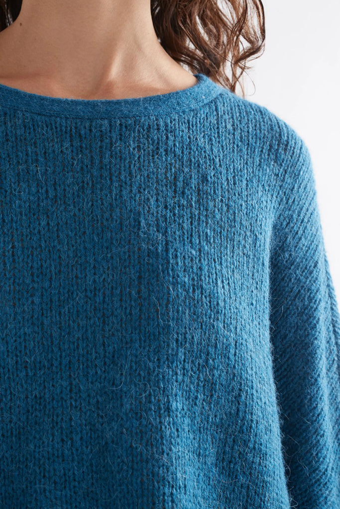 Elk | Agna Sweater | Peacock
