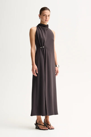 Harper Maxi Dress - Slate | Elka Collective