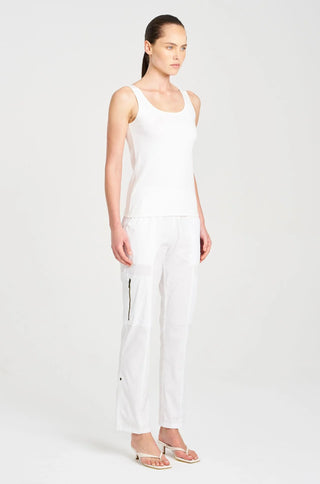 Zip Cargo - White
