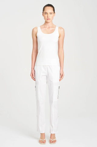 Zip Cargo - White