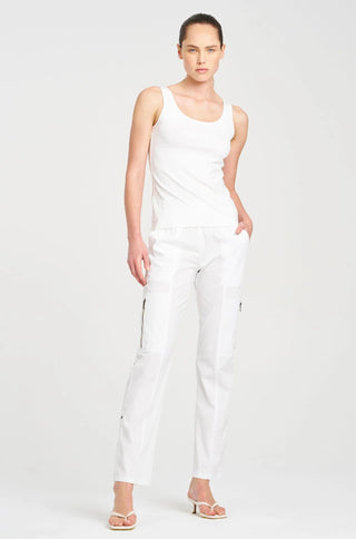 Zip Cargo - White