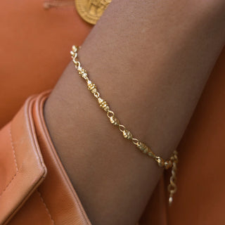 Hidden Charm Bracelet - Gold | Fairley