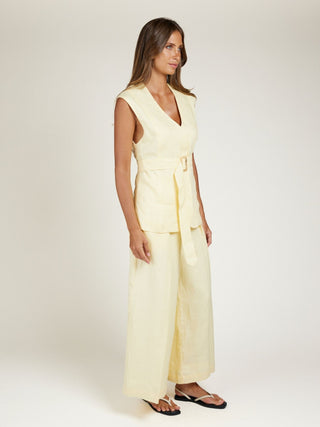 Fold Pant - Lemon | State of Embrace