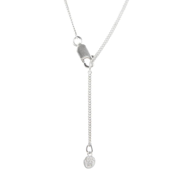 Fairley | Pearl Teardrop Necklace | Silver