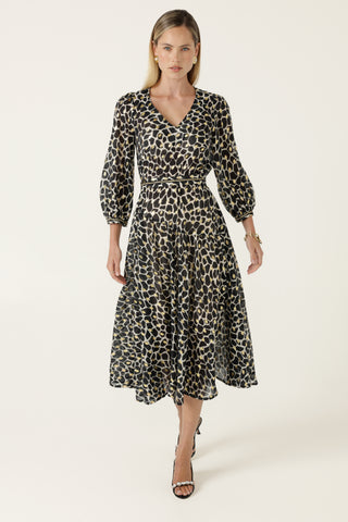 Hastings Dress - Black/Ivory | Sacha Drake