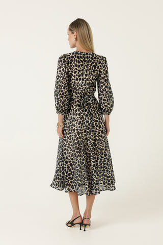 Hastings Dress - Black/Ivory | Sacha Drake