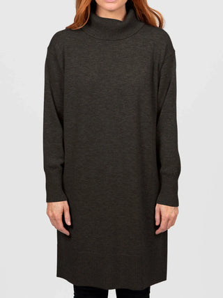 Sweater Dress - Cobblestone | Bridge & Lord