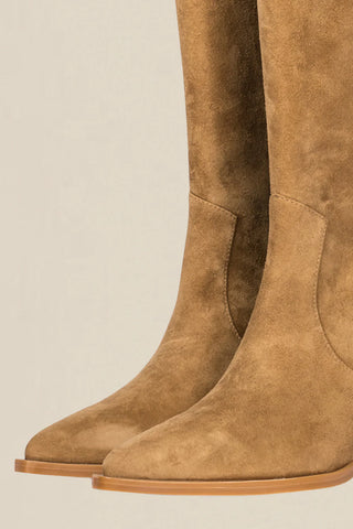 Territory Boot - cinnamon suede | Zoe Kratzmann