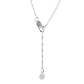 Fairley Pearl Teardrop Necklace Silver