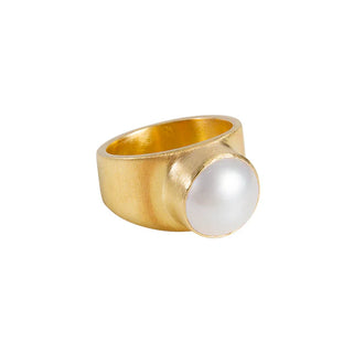Fairley Pearl Dome Ring