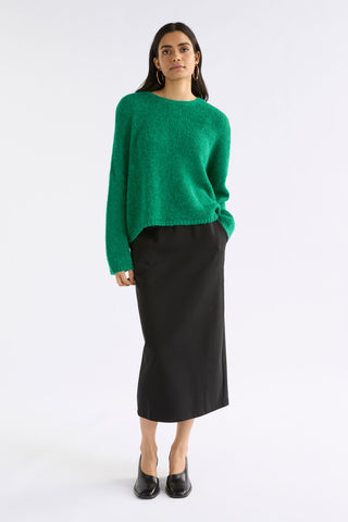 Elk Agna Sweater - Milan Green
