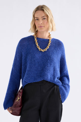 Agna Sweater - Deep Cobalt | ELK
