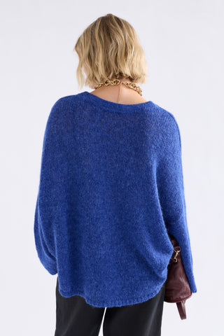 Agna Sweater - Deep Cobalt | ELK