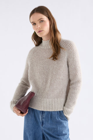 Aleph Sweater - Oatmeal Melange | ELK