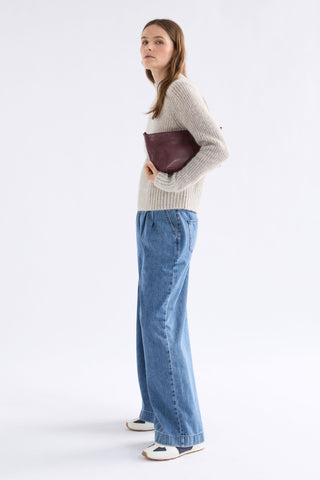 Aleph Sweater - Oatmeal Melange | ELK
