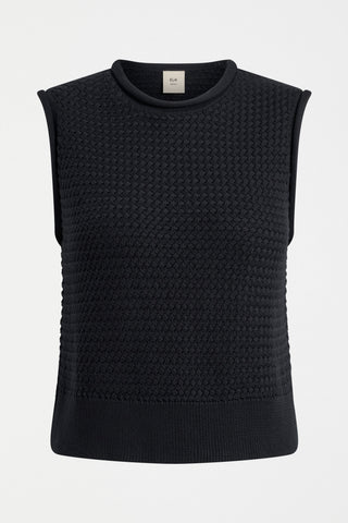 Naya Knit Vest – Black | Elk The Label